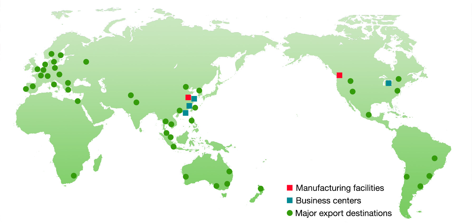 Achilles businesses are active around the world