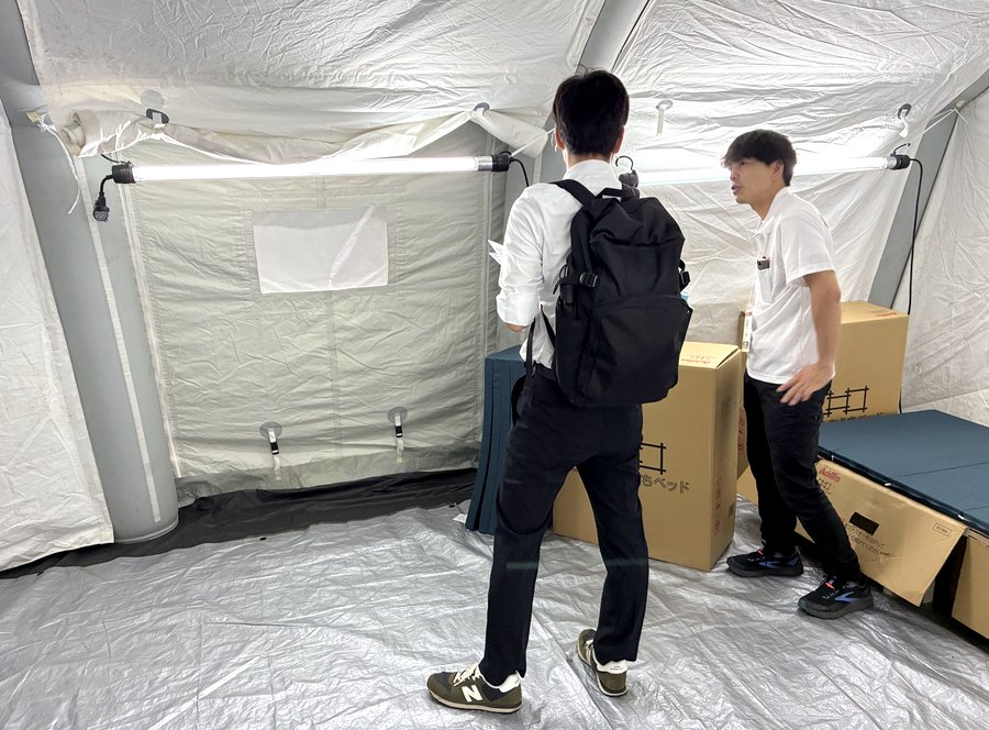 スタッフよるお客様への説明