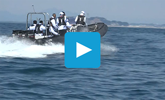 外洋向け高速救助ボート「ARD730」紹介動画300馬力のRIBボートの実力とは、