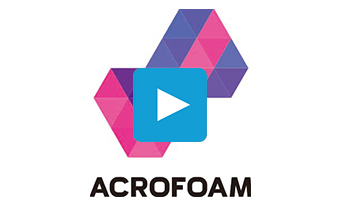 進化系素材　ACROFOAM（アクロフォーム）の動画
