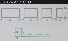 SK-124A･B･C･D角石整層積